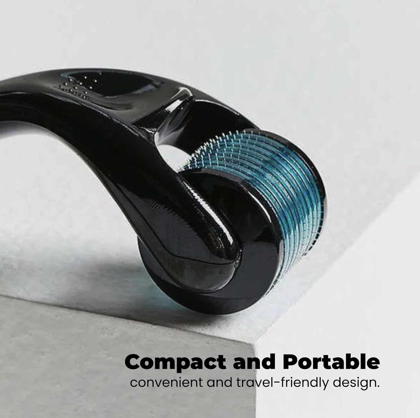 ROSELYNBOUTIQUE Derma Roller for Hair Beard Facial Skin Face Body Scalp 540 Titanium Microneedle for Men Women 0.25mm Cosmetic Beauty Instrument