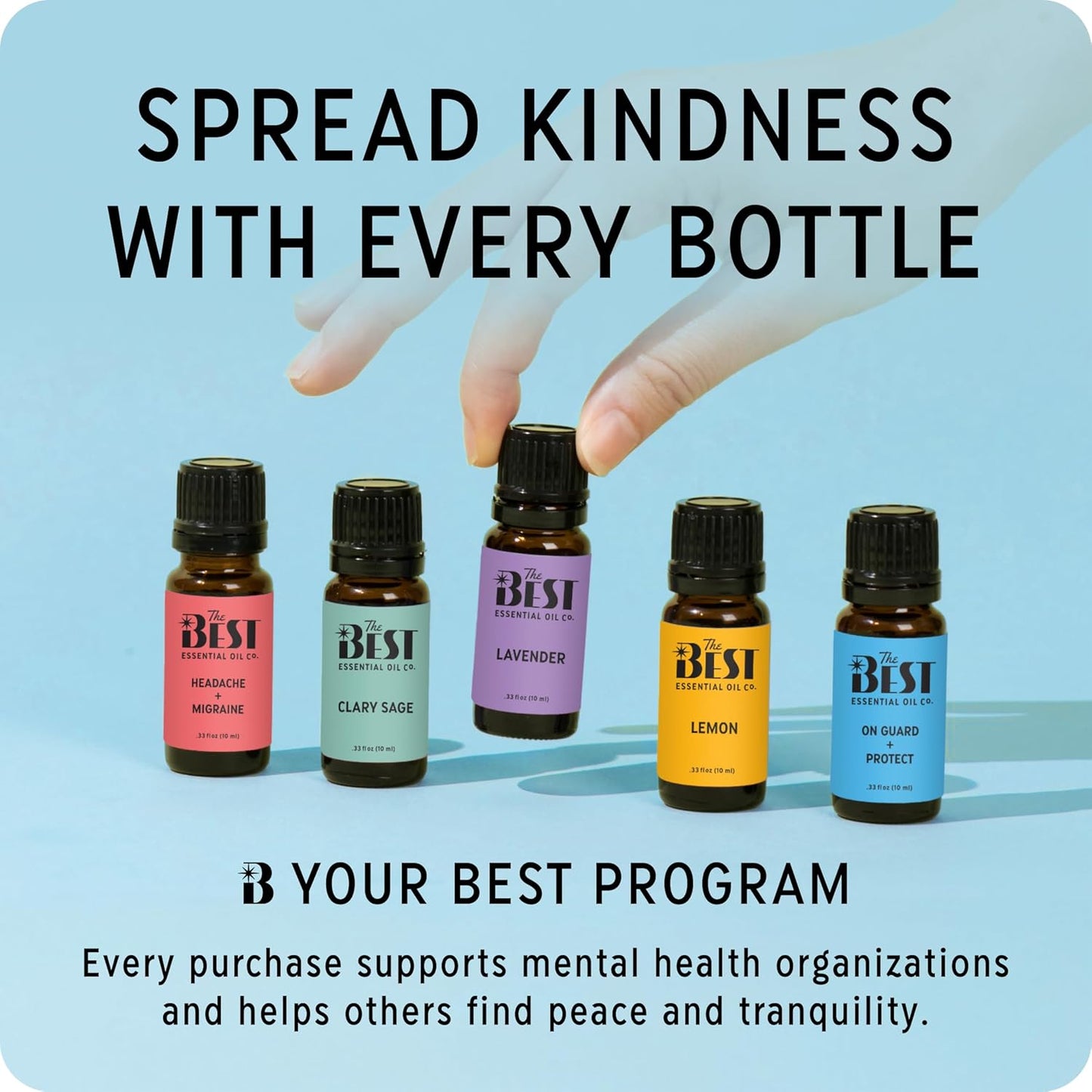 The Best Citrus + Bliss Essential Oil Roll-On Blend- Premium Grade- Pre-Diluted in Coconut Oil- Ready to Use- 10 ml (.33 fl oz)