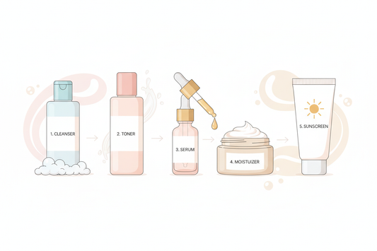 🧴 How to Layer Skincare Products the Right Way