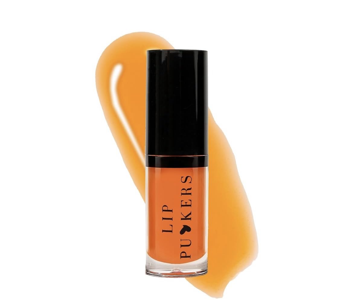 Nourishing Lip Oil with Jojoba & Apricot Oil, 0.18 oz, 5 Shades (Amber Bloom)