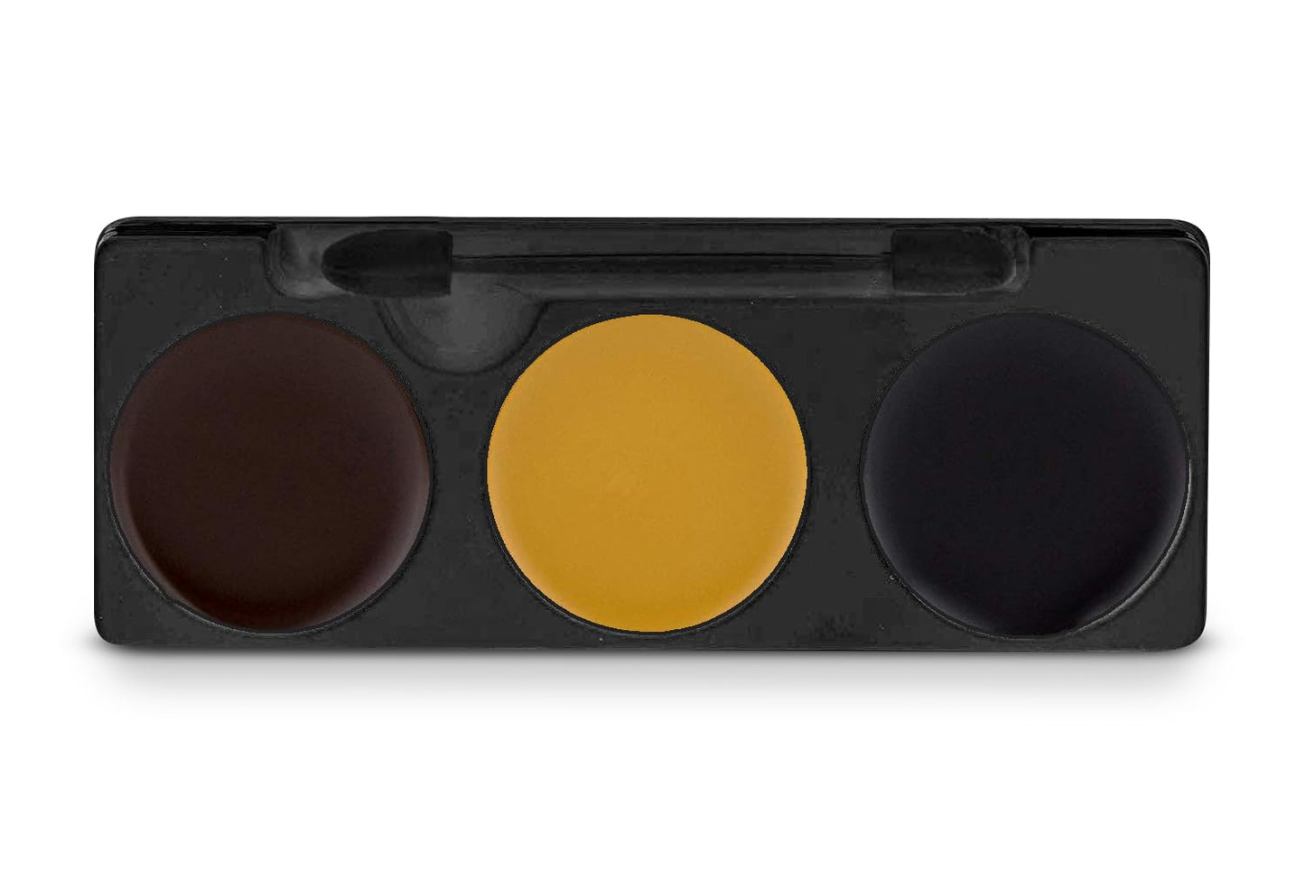 Mehron Makeup Tri-Color Character Makeup Palette | Halloween, Special Effects and Theater Cream Makeup FX Palette | Face Paint Makeup .7 oz (20 g) (BRUISE)