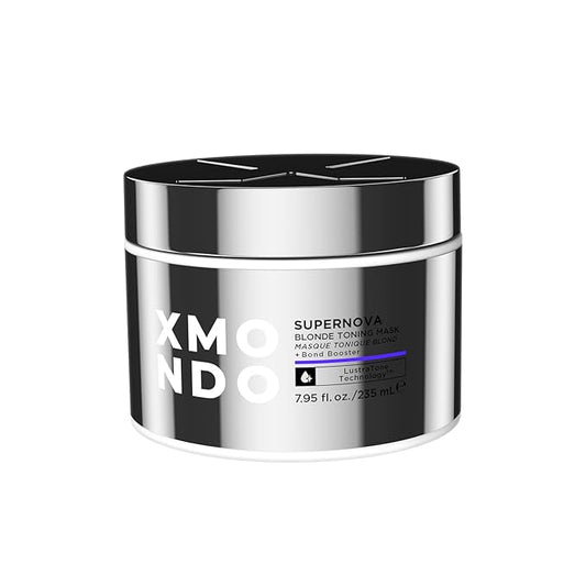 XMONDO Supernova Blonde Toning Reparative Mask – Tones, Repairs, & Hydrates, Vegan with Jojoba Oil, 7.95 oz