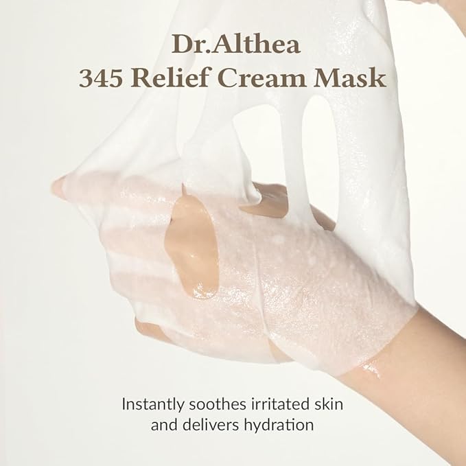 Dr.Althea 345 Relief Cream Trio | Moisturizer for Soothing Recovery and Blemish Care | Korean Vegan Skin Care for All Skin Types