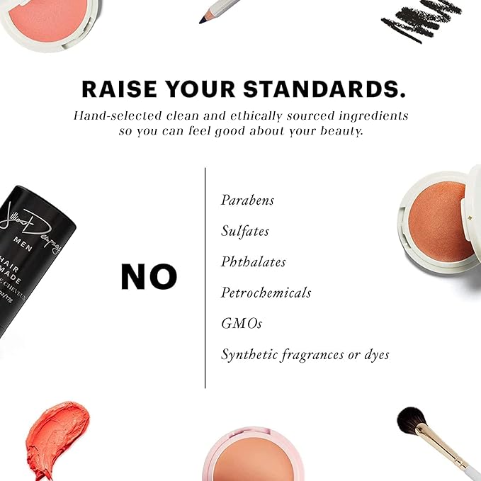 Jillian Dempsey Roomie Hair Pomade: Hair Styling Wax for Men & Women, for Definition, Texture and Hold, Solid Wax That Melts Into a Soft Pomade I Vegan, Clean Beauty