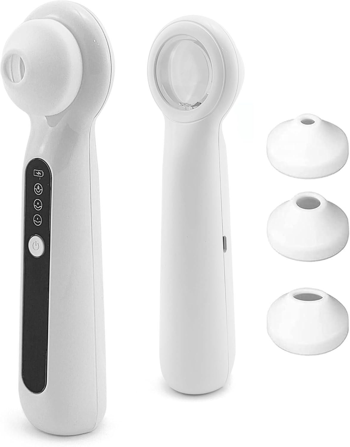 Visible Blackhead Remover Magnifying Glass Microscope Electric Vacuum Cleaner Suction Tool Kit with 3 Silicone Heads Elitzia ETZ9RP