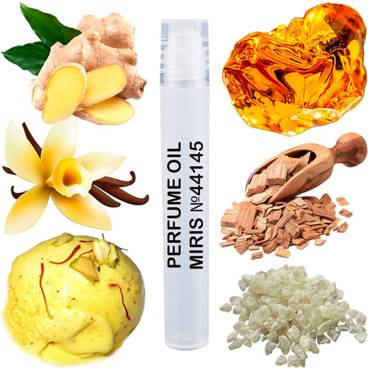 MIRIS Perfume Oil No. 44145, Inspired by Noir Pour Femme, Long-Lasting Women Roll-On, Rollerball 0.34 Fl Oz / 10 ml