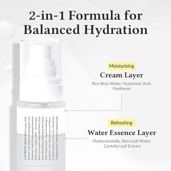 Dr.Althea 345 Relief Cream Trio | Moisturizer for Soothing Recovery and Blemish Care | Korean Vegan Skin Care for All Skin Types