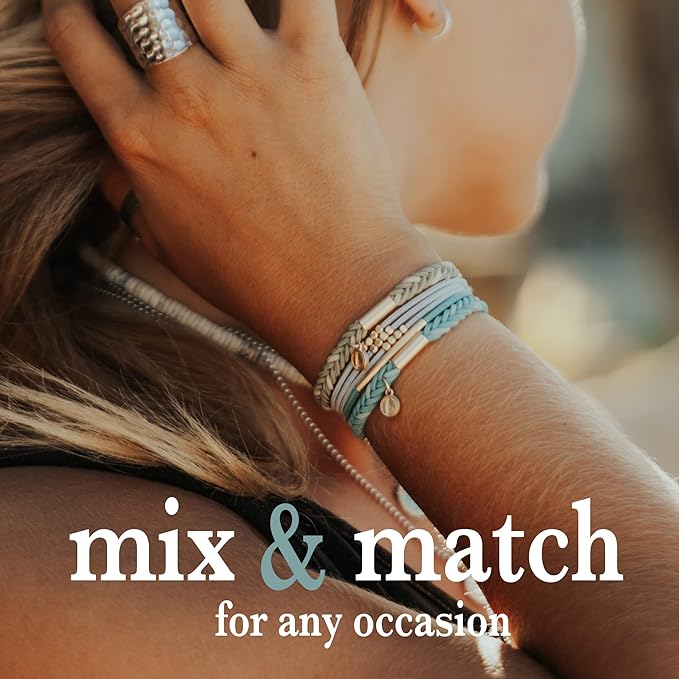 K'lani Hair Tie Bracelets for Women - Elastic Hair Bands That Double as Stylish Jewelry - Discover - Medium