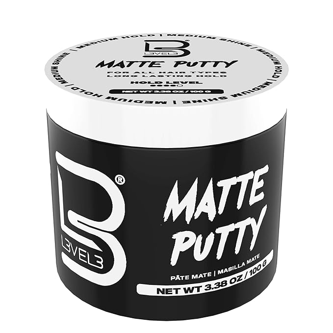 L3 Level 3 Matte Putty - Grooming Hair Product for Women and Men - Hair Texturizing Putty with Matte Finish (3.5 Ounce (Pack of 1))