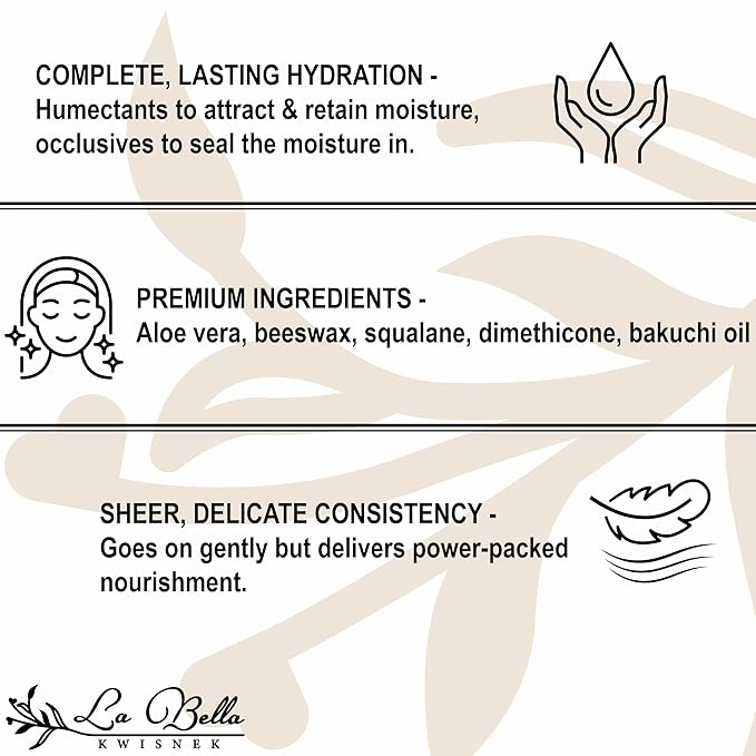 Sheer Moisturizer - Daily Face Cream for Complete Hydration, with Aloe Vera