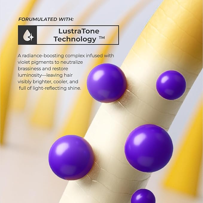 XMONDO Supernova Blonde Toning Reparative Mask – Tones, Repairs, & Hydrates, Vegan with Jojoba Oil, 7.95 oz