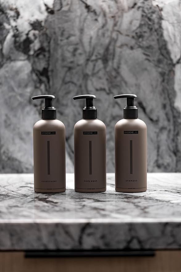 Men's Ultimate Shower Trio – EWG Verified Body Wash + Shampoo + Conditioner (All are 10 oz) – Sulfate/Paraben-Free, Gentle for All Skin & Hair Types