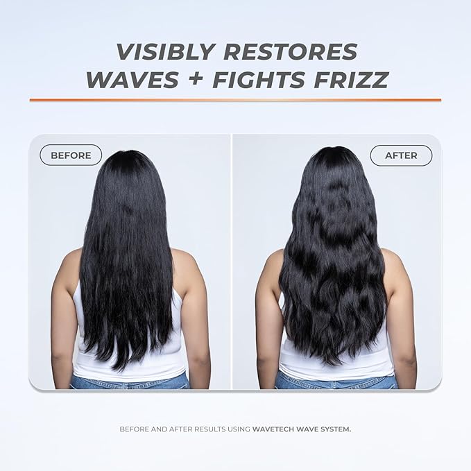 XMONDO Hair Wavetech Dual-Acting Wave Mask | Vegan Formula with Hyaluronic Acid and Shea Butter Provide Deep Protective Moisture and Combat Frizz, Waveflex Technology Nurtures Wave Patterns, 8 Fl Oz