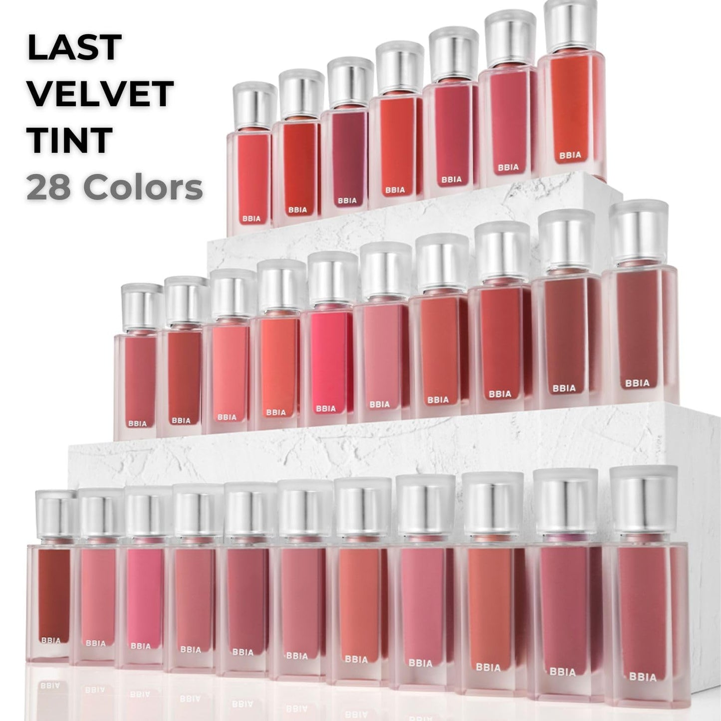 BBIA Last Velvet Tint NEW - Soft Creamy Matte Finish Lip Stain, Blur Effect & Velvety Texture, Long-Lasting, High Pigment, Non-Drying, Vegan, Korean Lip Makeup (V25 FINAL NOTE, Pack of 1)