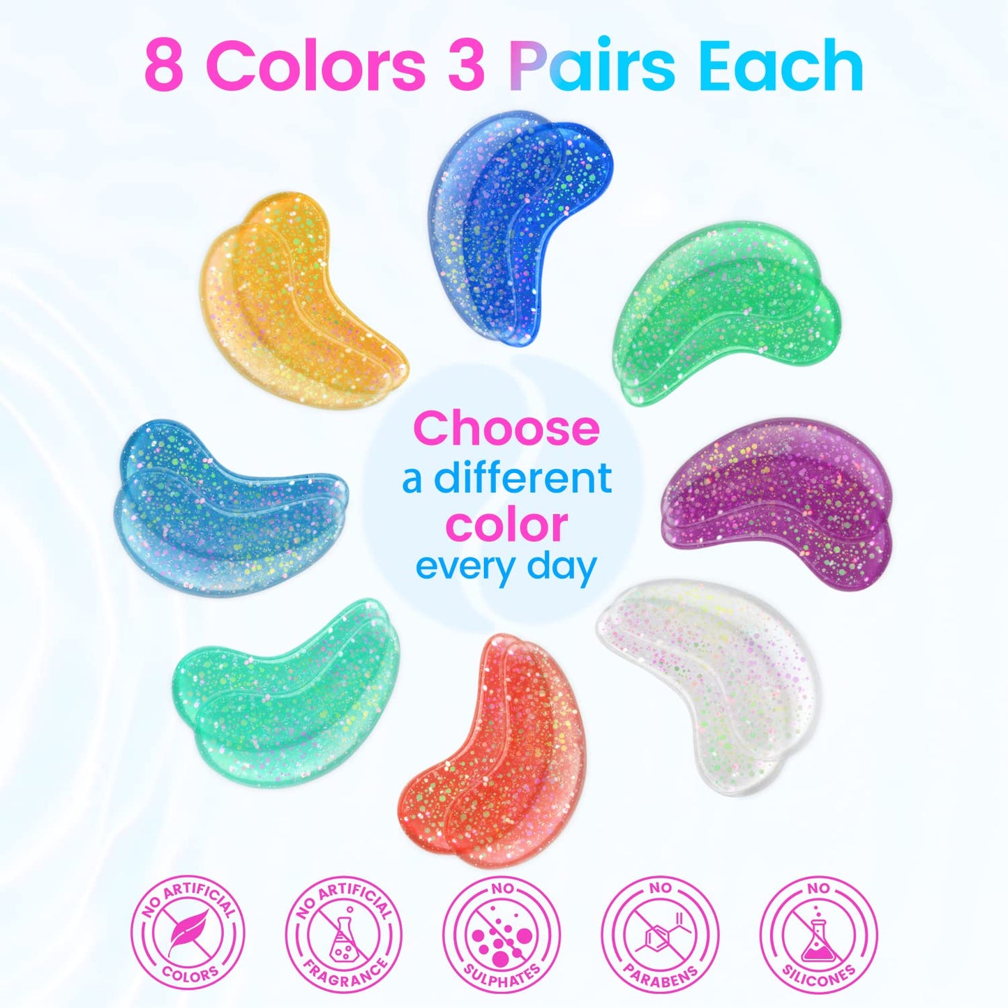 Under Eye Patches (32 Pairs) - Collagen-Infused, Anti-Puffiness & Dark Circle Treatment - Luxurious Skincare for Under Eye Bags & Fine Lines, Gifts for Women