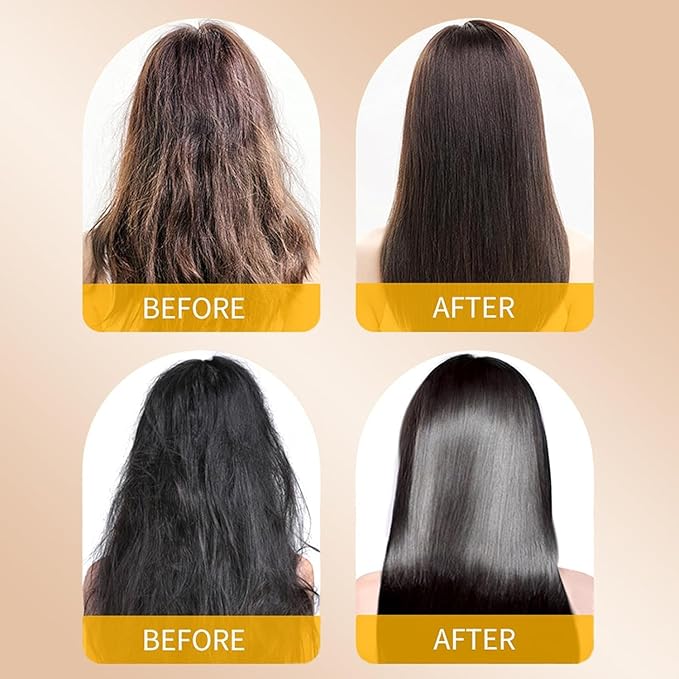 Caviar Deep Korean Hair Mask, Deep Repair Hair Mask Extract & Keratin – Intensive Moisturizing & Nourishing Treatment for Dry, Damaged, and Frizzy Hair 16.9 fl. oz