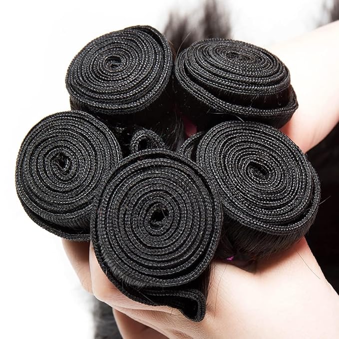 Body Wave Bundles with Closure Human Hair 18 20 22+18 Inch, 100% Unprocessed 12A Brazilian Virgin Human Hair Bundles with 4x4 Transparent Lace Closure Free Part Pre-plucked