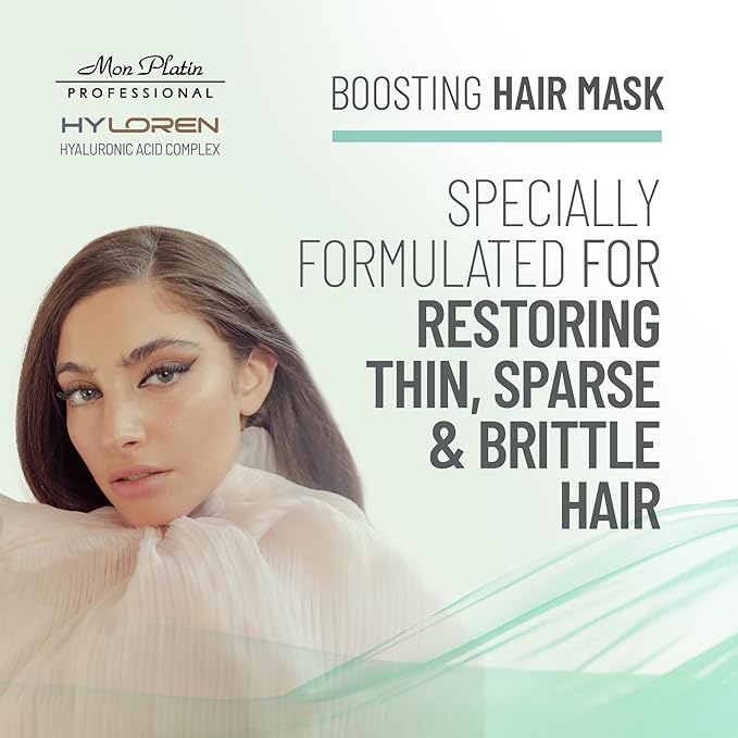 Mon Platin Professional Hair Mask for Thin, Sparse and Brittle Hair, 500ml