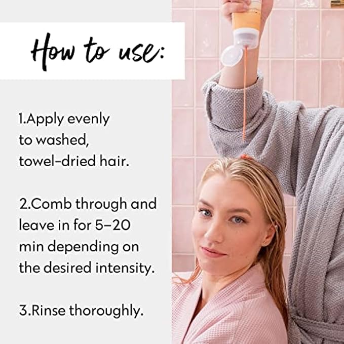 Four Reasons Color Mask - Caramel - (27 Colors) Toning Treatment, Color Depositing Conditioner, Tone & Enhance Color-Treated Hair - Semi Permanent Hair Dye, Vegan and Cruelty-Free, 6.76 fl oz