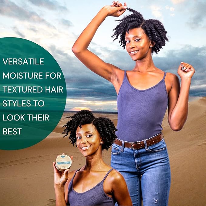 Xotics by Curtis Smith – Sweet Jamila Hair & Body Shea Glaze 4oz - Organic 360 Wave Pomade for Men Women Strong Hold, Natural Wave Grease Shea Butter Cream, Hair & Body Moisturizer