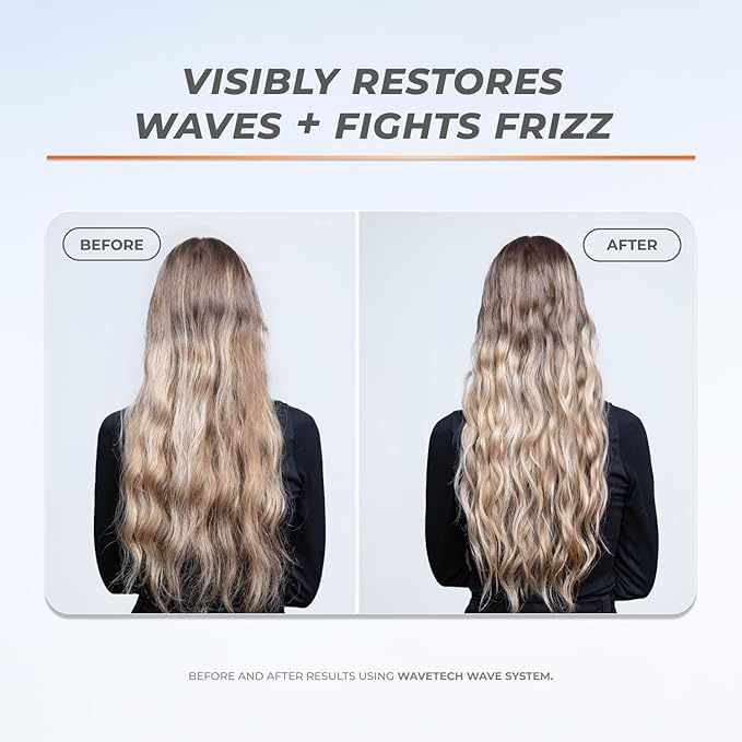 XMONDO Hair Wavetech Dual-Acting Wave Mask | Vegan Formula with Hyaluronic Acid and Shea Butter Provide Deep Protective Moisture and Combat Frizz, Waveflex Technology Nurtures Wave Patterns, 8 Fl Oz