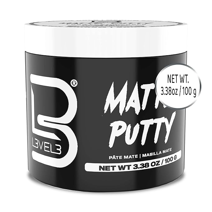 L3 Level 3 Matte Putty - Grooming Hair Product for Women and Men - Hair Texturizing Putty with Matte Finish (3.5 Ounce (Pack of 1))