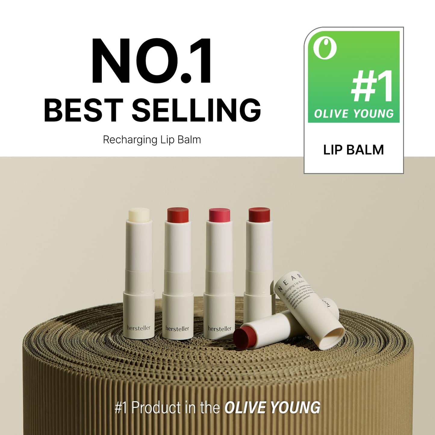 hersteller Nearby Recharging Lip Balm Vegan Butter Complex Intensive Moisturizing Treatment for Dry Lips and Cheek Natural Healthy Colors Rosy