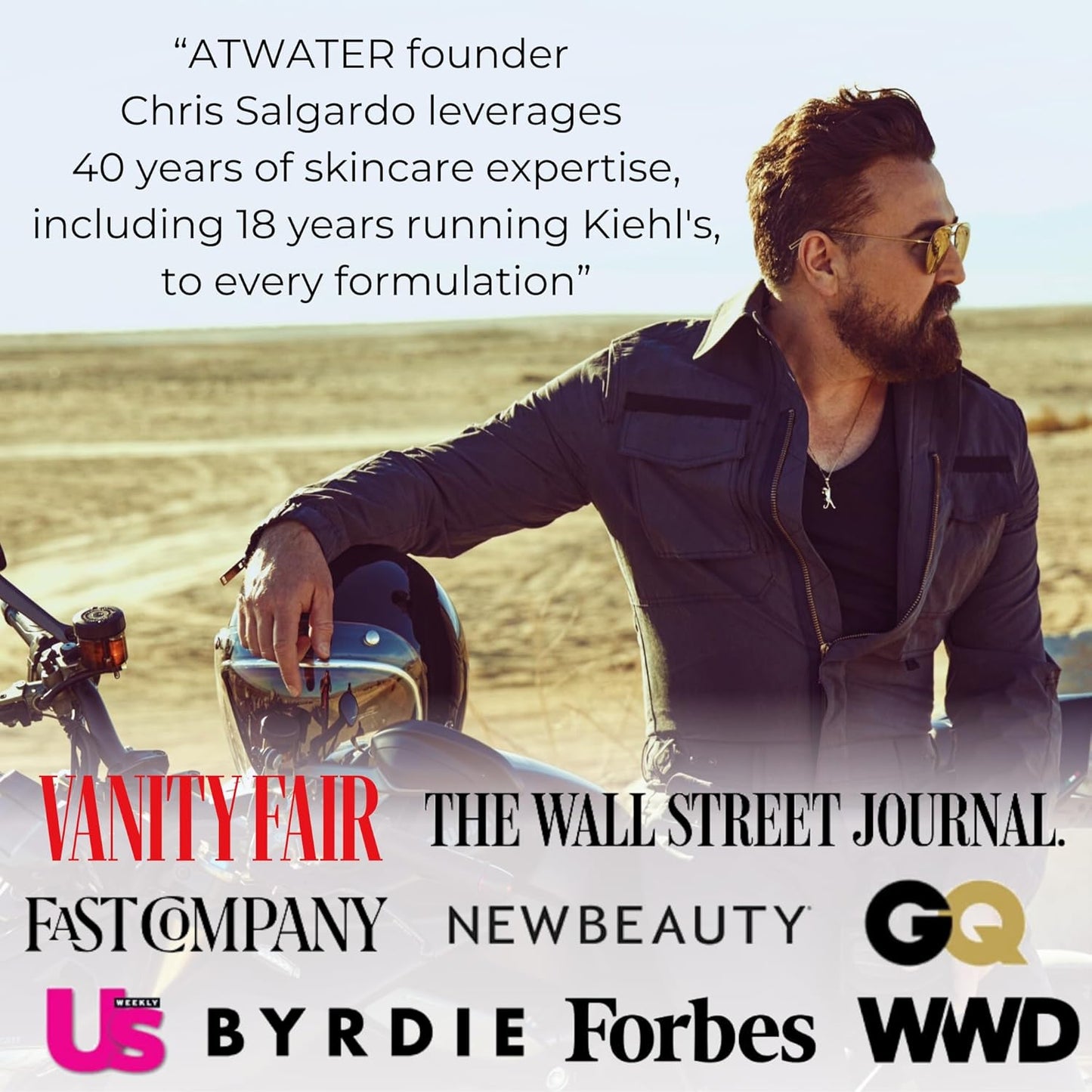 ATWATER Heavy Armor Men's Facial Moisturizer, Intensive Hydrating & Anti-Aging Formula with Niacinamide and Shea Butter for Dry Skin - 3.4 oz