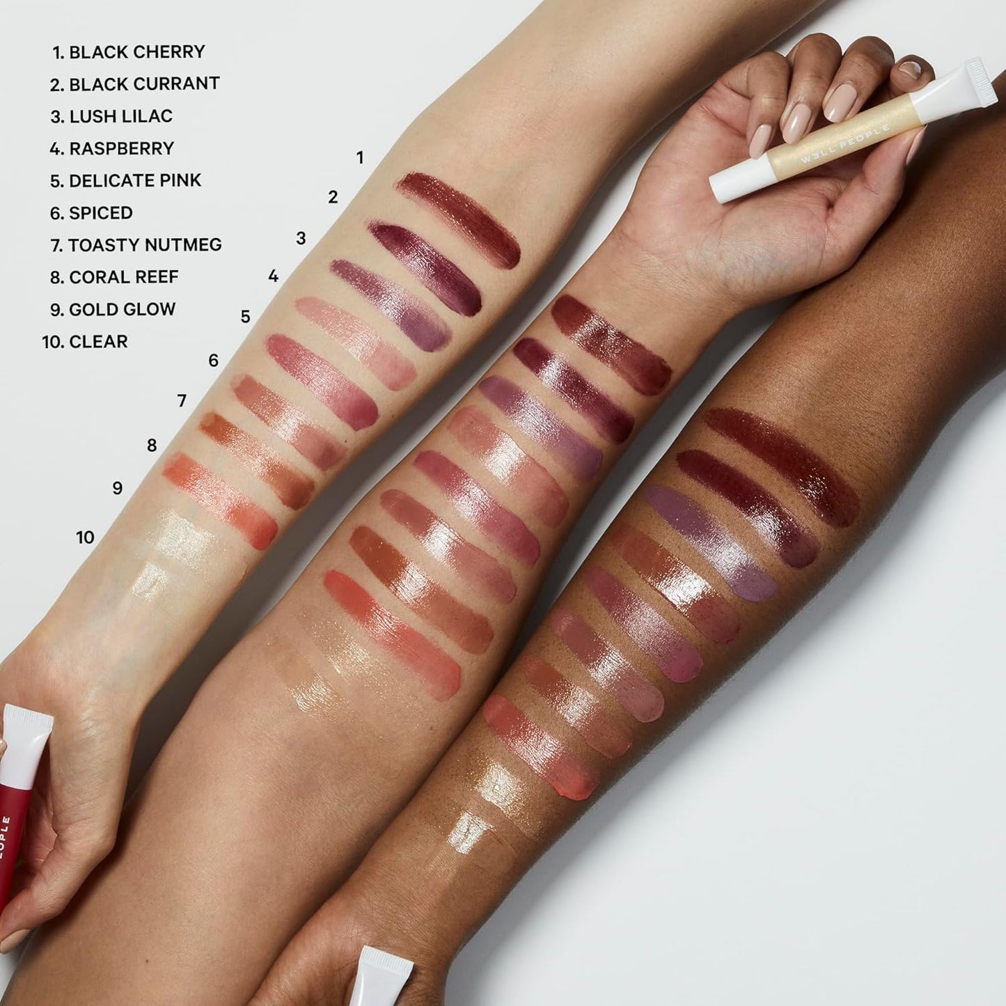 Well People Lip Nurture Hydrating Balm, Lip Balm For Hydration & Vibrant Sheer Color, Soothes & Softens Lips, Vegan & Cruelty-free, Coral Reef