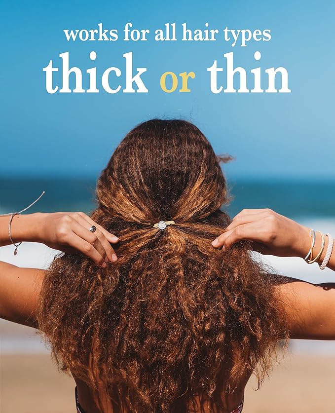 K'lani Hair Tie Bracelets for Women - Elastic Hair Bands That Double as Stylish Jewelry - Discover - Large