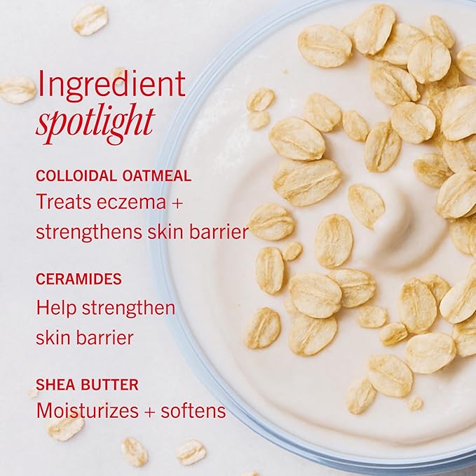 First Aid Beauty - Ultra Repair Cream - Intense Hydration Face & Body Moisturizer - Whipped Colloidal Oatmeal Clinically Proven to Strengthen Skin Barrier in 7 Days - Helps Relieve Eczema, 6 oz